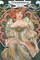Framed Art F. Champenois, 1897 Reverie by Alphonse Mucha 36 x 24